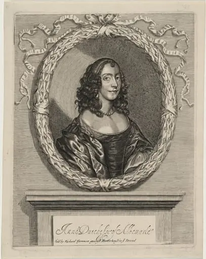 Anne, Duchess of Albemarle, by William Faithorne