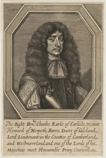 Charles Howard, Earl of Carlisle, by William Faithorne