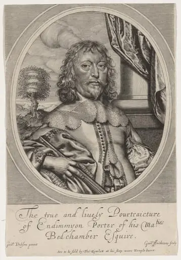 Endymion Porter, by William Faithorne