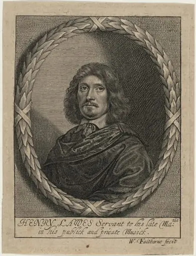 Henry Lawes, by William Faithorne