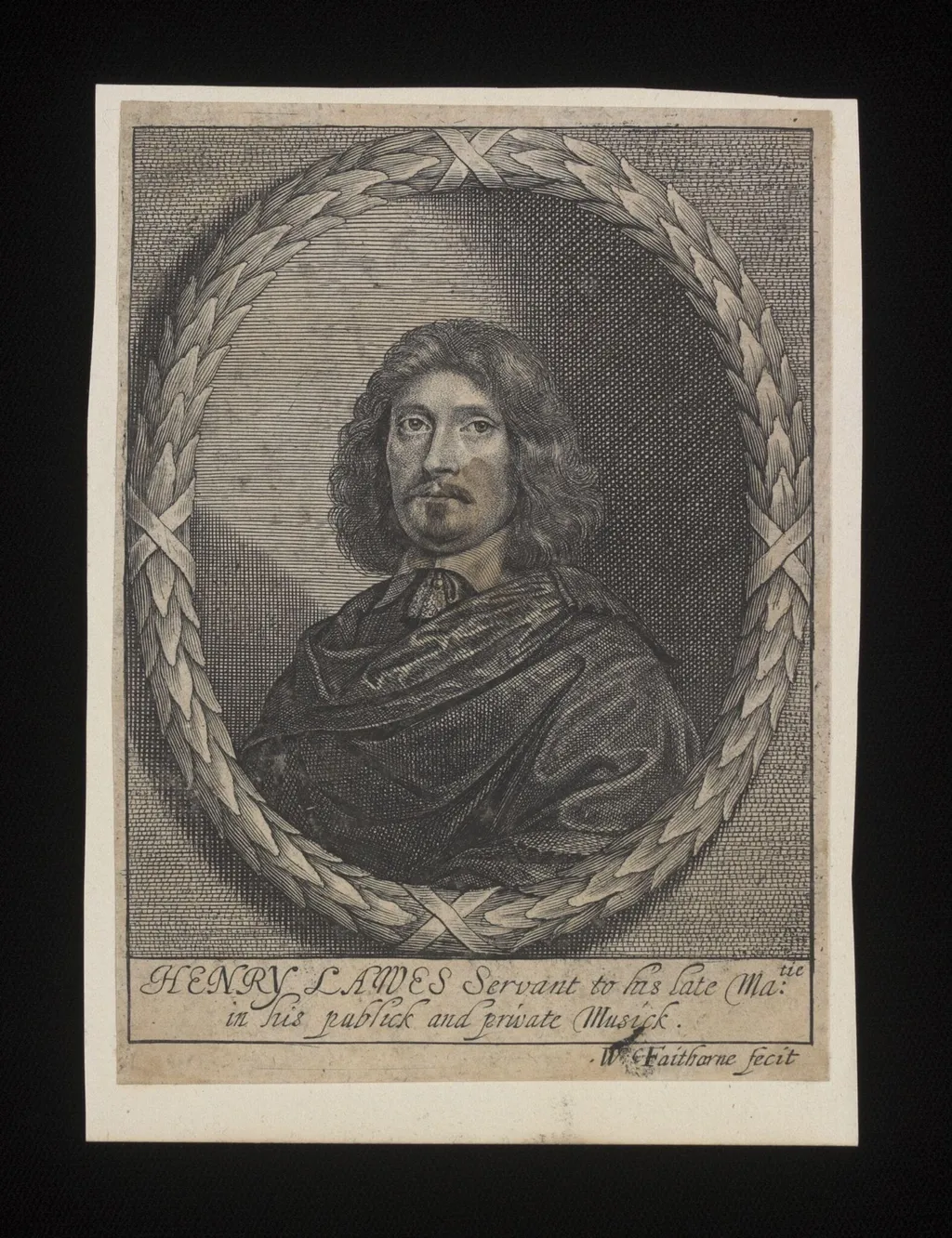 Henry Lawes, by William Faithorne