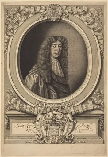 James Drummond, Earl of Perth, by William Faithorne