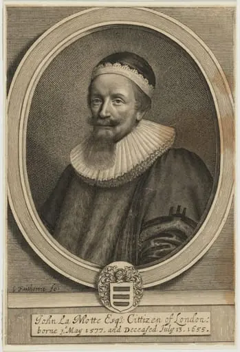 John La Motte, by William Faithorne