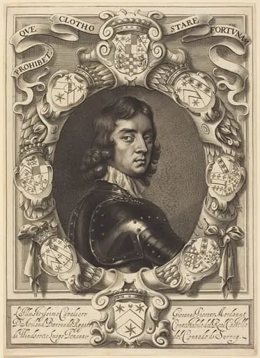 John Mordaunt, Viscount Mordaunt, by William Faithorne