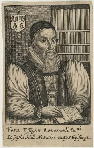 Joseph Hall, Bishop of Norwich, by William Faithorne