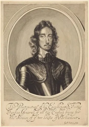 Lord Thomas Fairfax, by William Faithorne