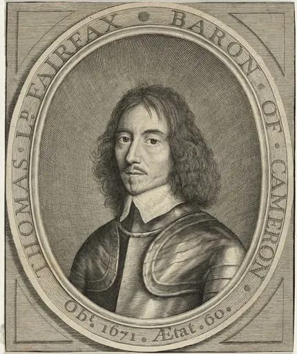Lord Thomas Fairfax, by William Faithorne
