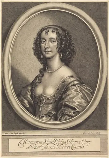 Margaret Smith, by William Faithorne