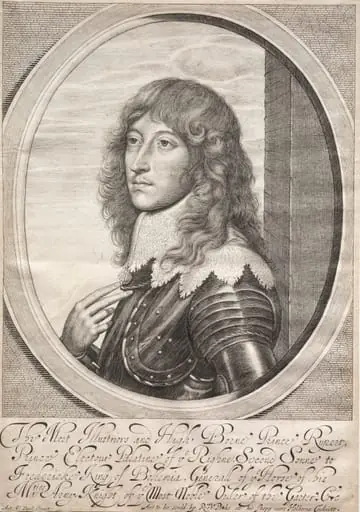 Prince Rupert, by William Faithorne