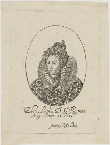 Queen Elizabeth, by William Faithorne