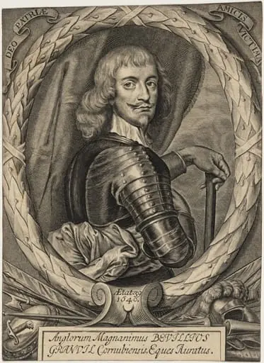 Sir Bevil Grenville, by William Faithorne