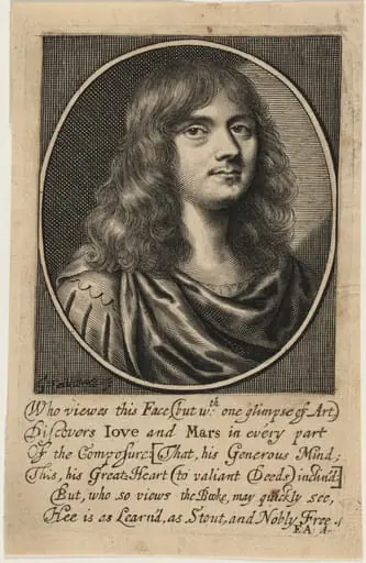 Sir George Wharton, by William Faithorne