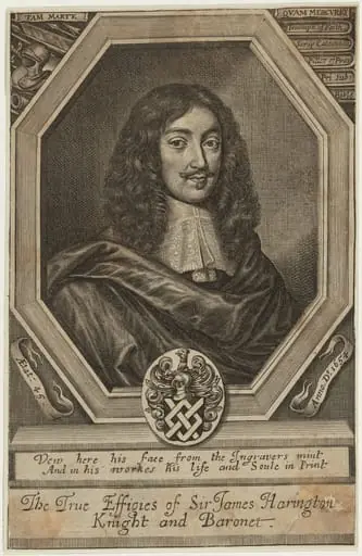 Sir James Harrington, Bart., by William Faithorne
