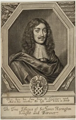 Sir James Harrington, Bart., by William Faithorne