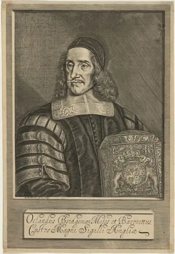 Sir Orlando Bridgeman, by William Faithorne