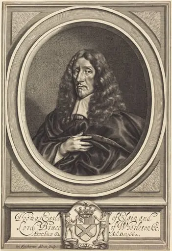 Thomas Bruce, Earl of Elgin, by William Faithorne