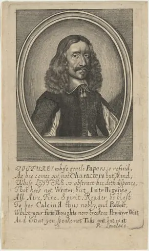 Vincent Voiture, by William Faithorne