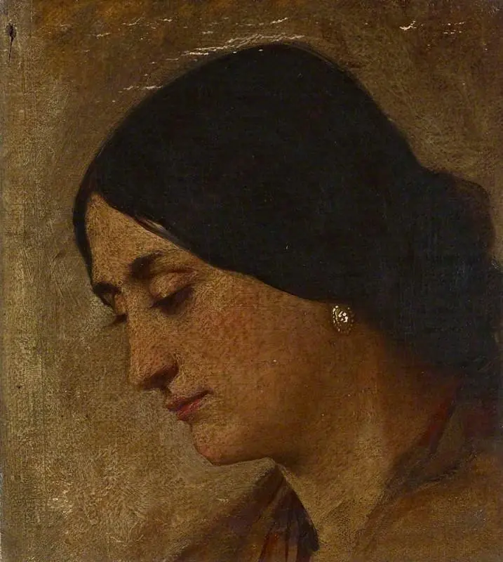 The Head of a Woman, by William Fettes Douglas