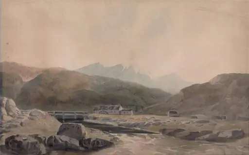 Mountain Stream, by William Fleetwood Varley