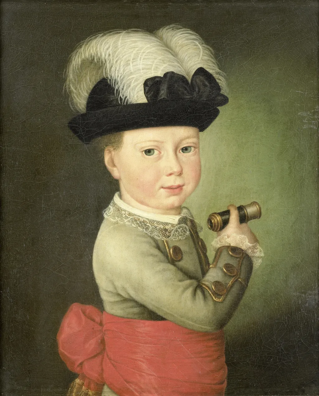 William George Frederick, Prince of Orange-Nassau, as a Child, oil, 1775