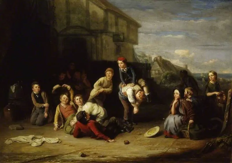 Leap-frog, by William Gill
