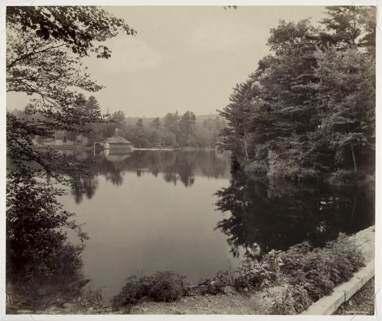 Bear Lake, LVRR, by William H. Rau, 1898