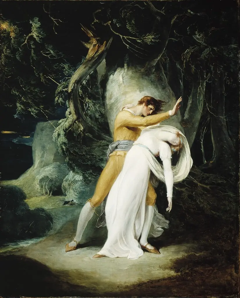 Celadon and Amelia, by William Hamilton