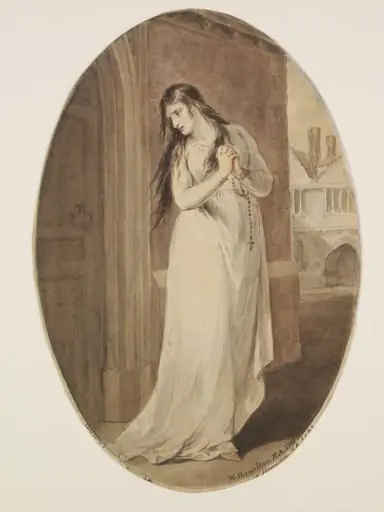 Mrs. Siddons as Jane Shore in Rowe's 'Jane Shore', by William Hamilton