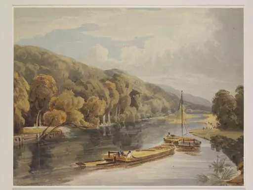 Cliveden Spring and Woods, Buckinghamshire, by William Havell