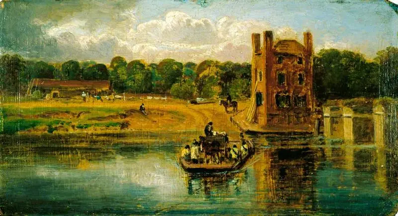 The Thames at Datchet Ferry, by William Havell