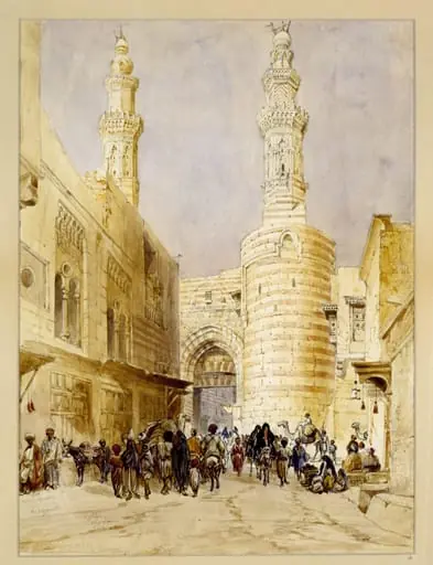 Bab Zooayleh, by William Henry Bartlett