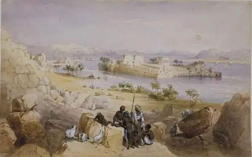 The Island of Philae, by William Henry Bartlett