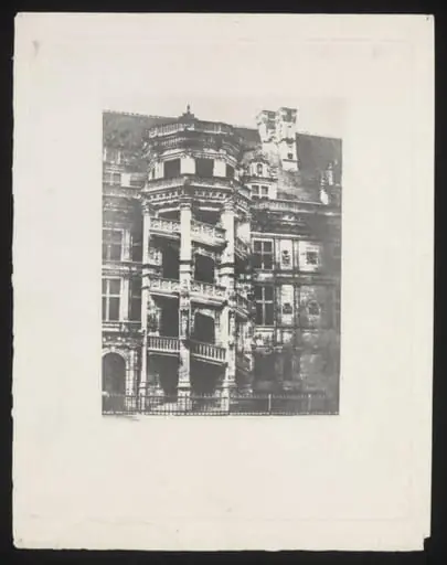 Château de Blois, by William Henry Fox Talbot