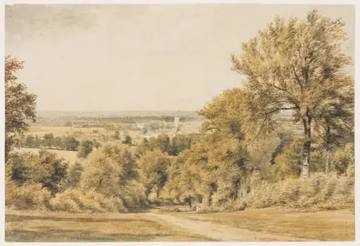 Edgware, by William Henry Hunt