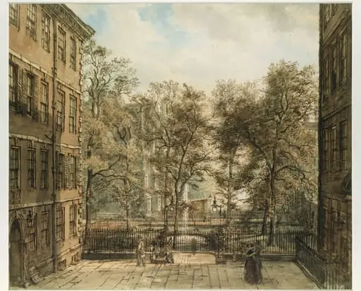 New Court, the Temple, London, by William Henry Hunt
