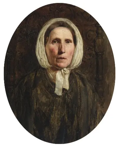 Portrait of The Artist's Mother, by William Henry Hunt