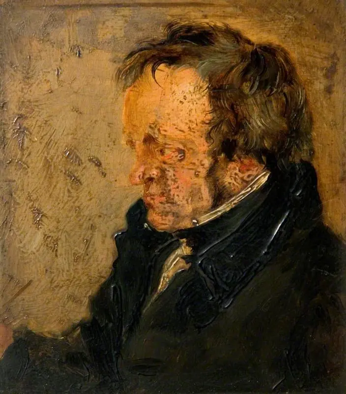 Self Portrait, by William Henry Hunt