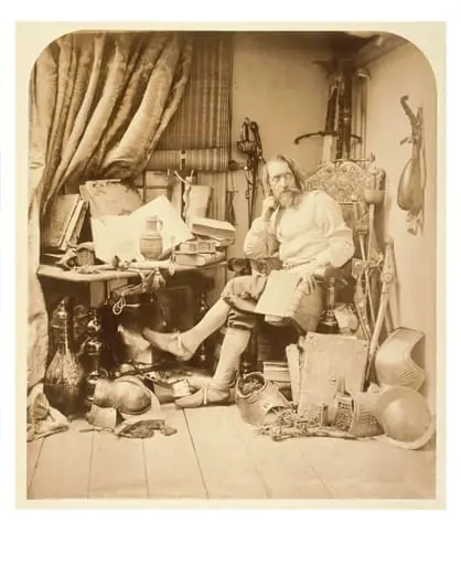 Don Quixote in His Study, by William Henry Lake Price