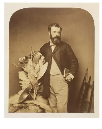Portrait of Richard Ansdell, painter, by William Henry Lake Price