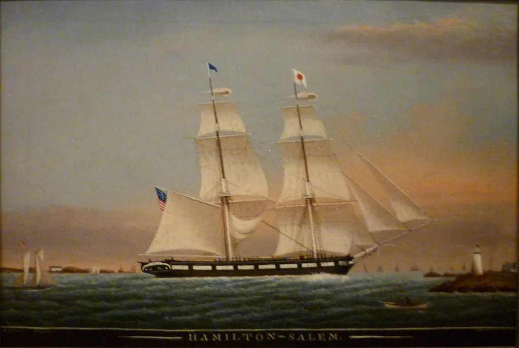 Hamilton, Salem, by William Henry Luscomb, oil, 1851