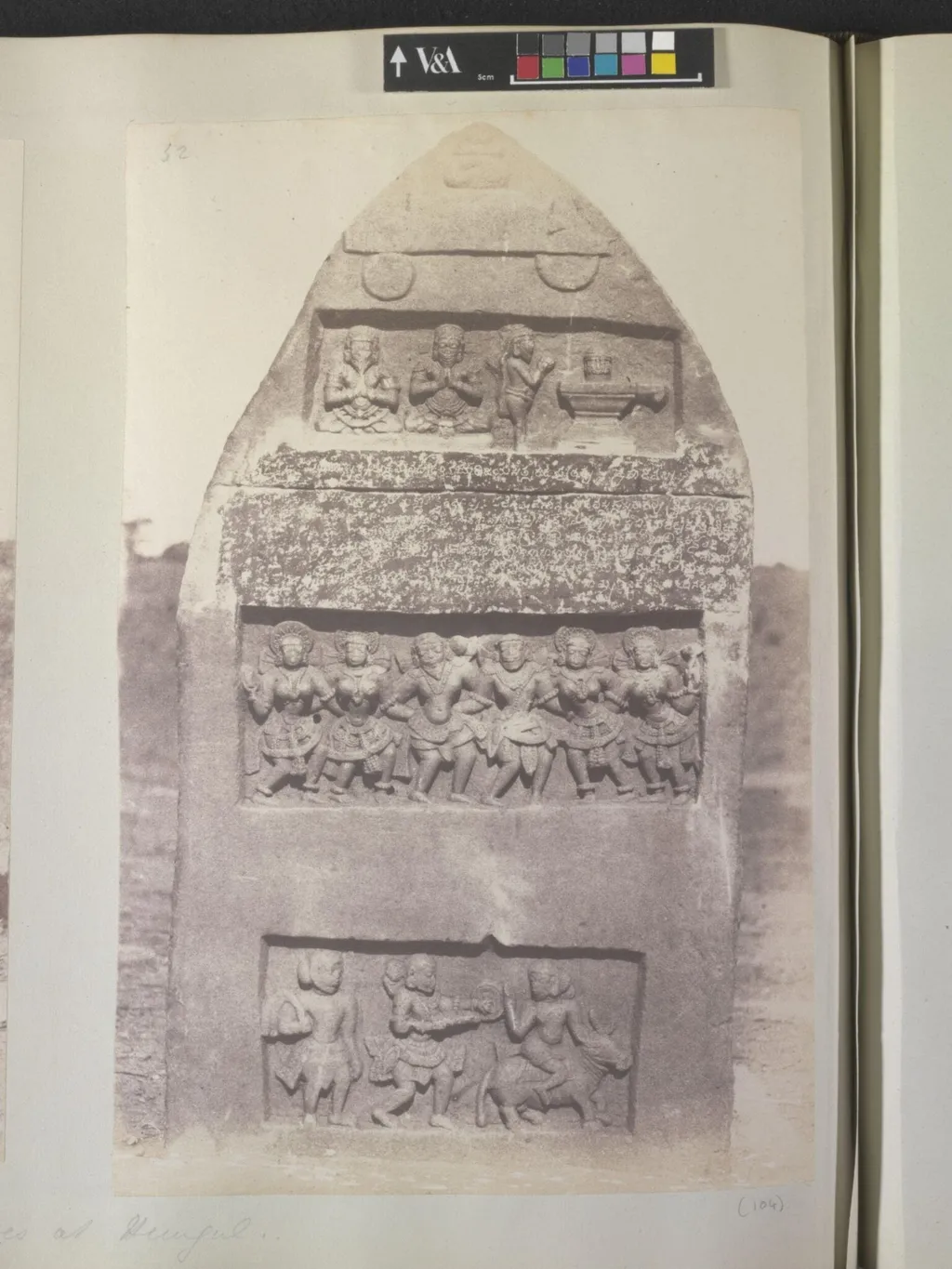 Sculpture at Hungul, by William Henry Pigou, photographic, 1855