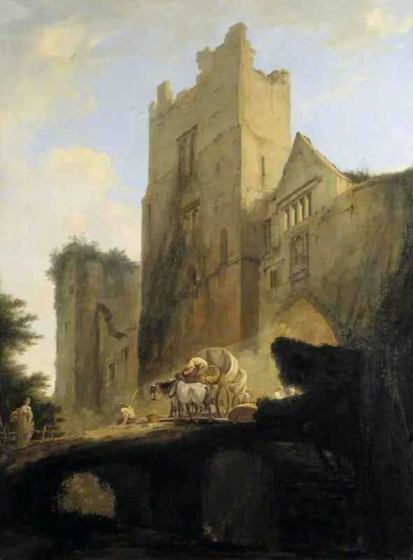 Ludlow Castle, Shropshire, by William Hodges