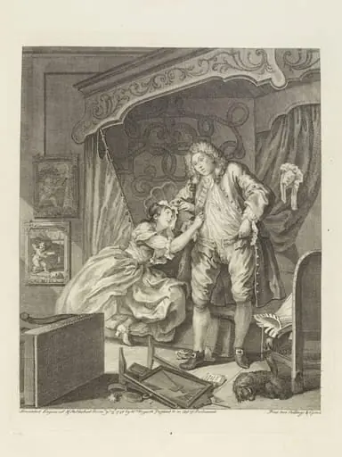 Before and After, by William Hogarth