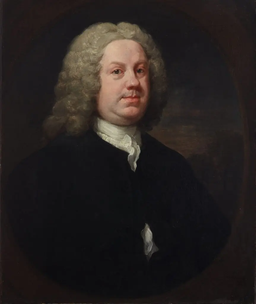 Dr Benjamin Hoadly, MD, by William Hogarth