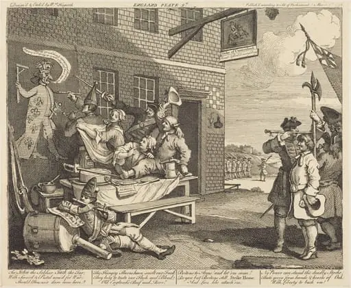 England, by William Hogarth