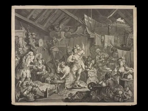 H Beard Print Collection, by William Hogarth