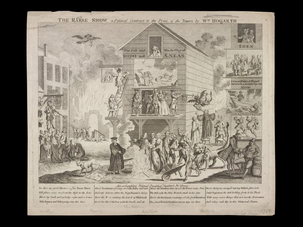 H Beard Print Collection, by William Hogarth, 1650