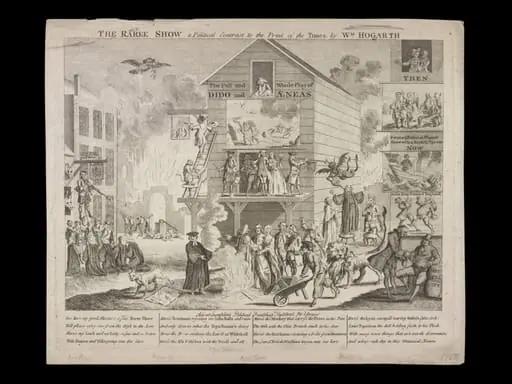 H Beard Print Collection, by William Hogarth