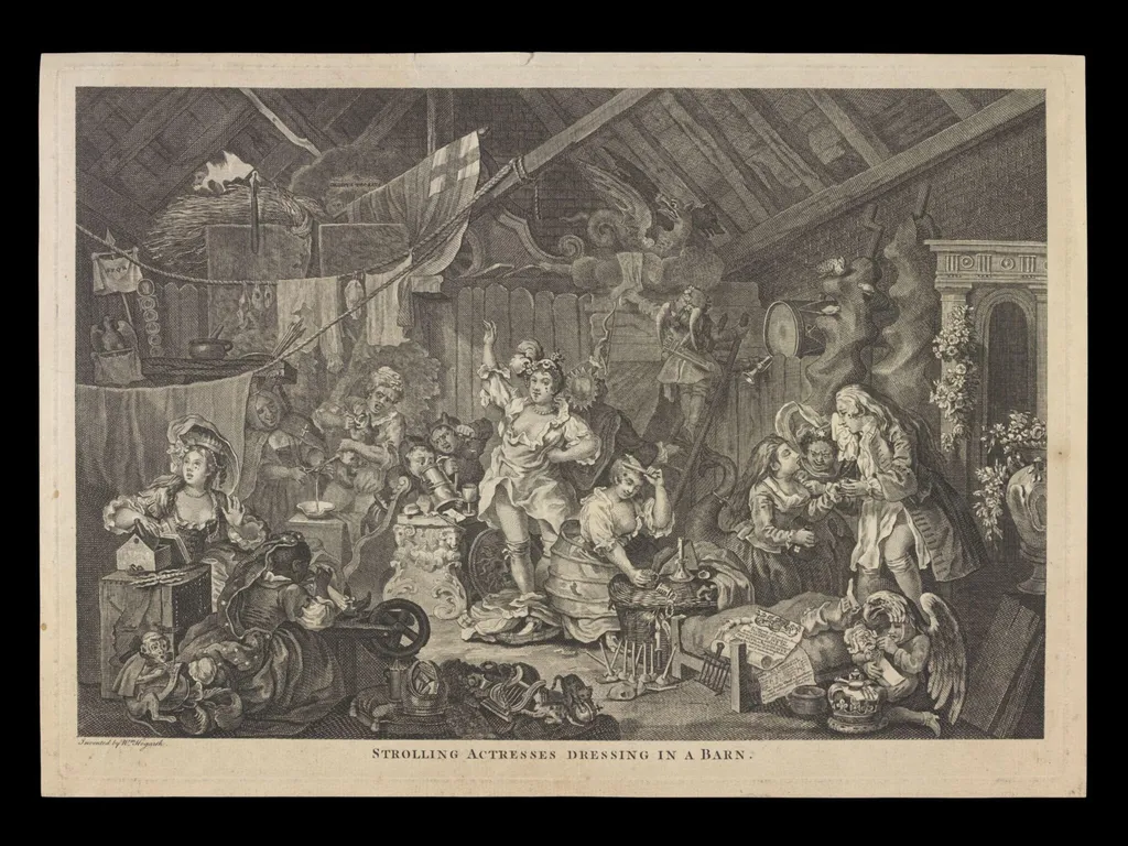 H Beard Print Collection, by William Hogarth, 1738