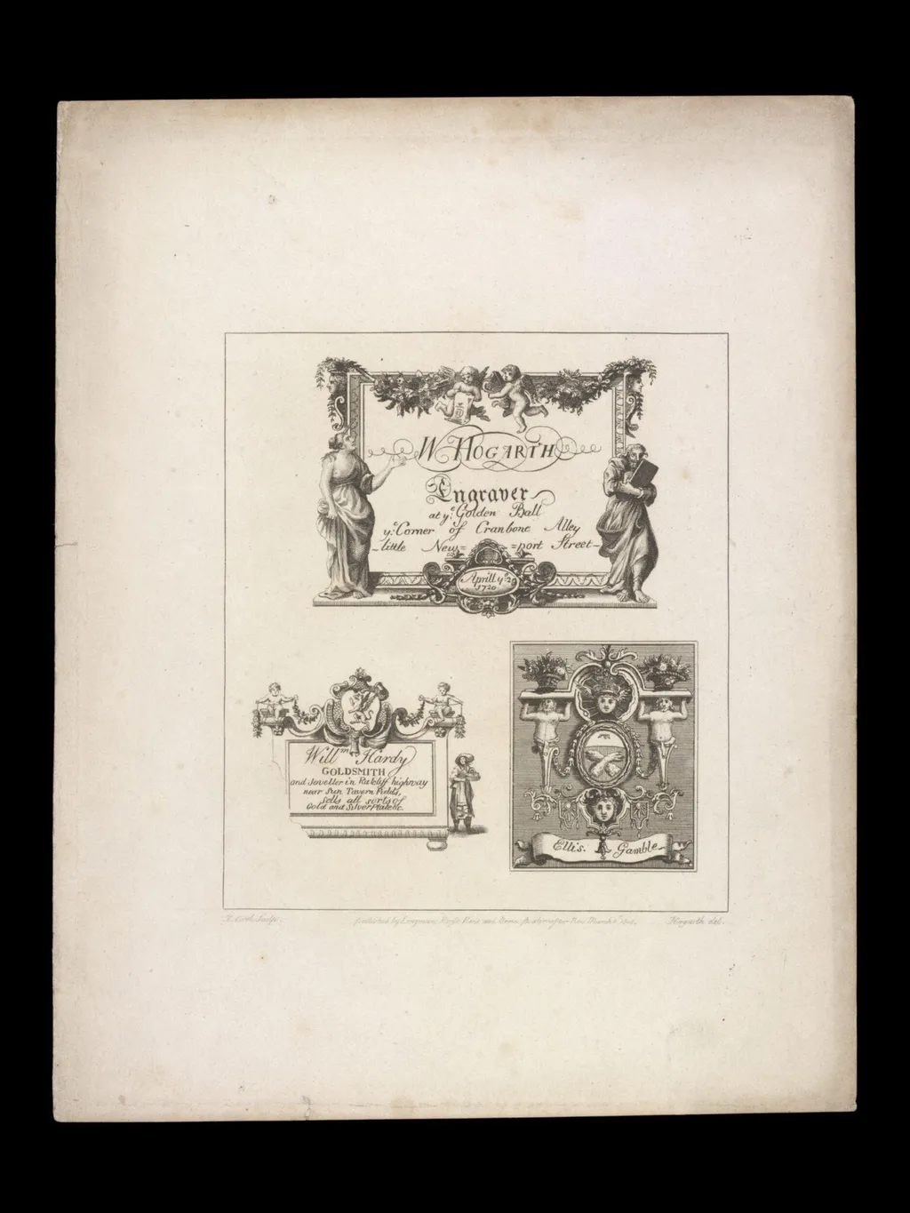 H Beard Print Collection, by William Hogarth, 1